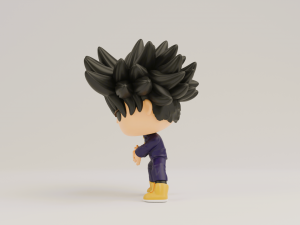 Megumi Fushiguro funko pop from jujutsu kaisen 3D Print Model