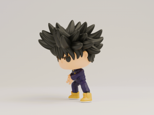 Megumi Fushiguro funko pop from jujutsu kaisen 3D Print Model