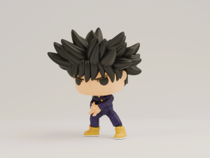 Megumi Fushiguro funko pop from jujutsu kaisen 3D Print Model
