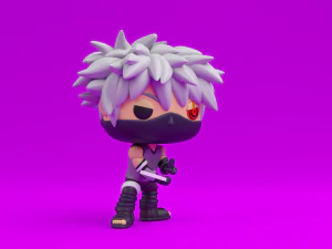 Kakashi Hatake funko pop naruto shippuden 3D Print Model