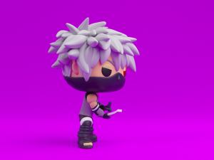 Kakashi Hatake funko pop naruto shippuden 3D Принт Модель