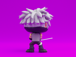 Kakashi Hatake funko pop naruto shippuden 3D Принт Модель