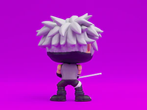 Kakashi Hatake funko pop naruto shippuden 3D Print Model