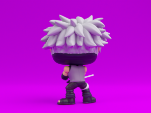Kakashi Hatake funko pop naruto shippuden 3D Принт Модель