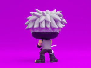 Kakashi Hatake funko pop naruto shippuden 3D Print Model