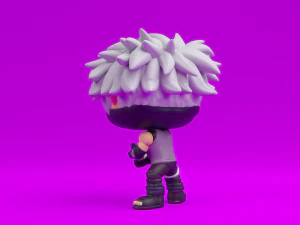 Kakashi Hatake funko pop naruto shippuden 3D Print Model