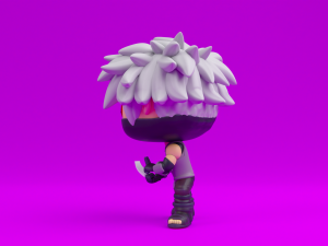 Kakashi Hatake funko pop naruto shippuden 3D Принт Модель
