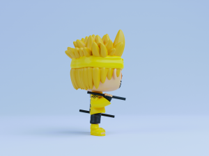Naruto funko pop Six Paths Sage Mode Model Cetak 3D