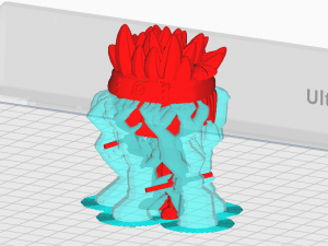 Naruto funko pop Six Paths Sage Mode Model Cetak 3D