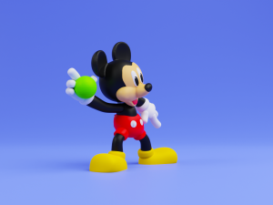 Mickey Mouse 3d print model 3D Print Model