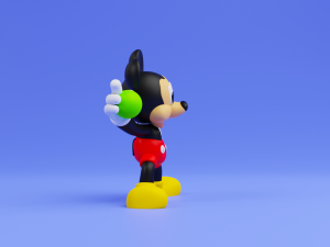 Mickey Mouse 3d print model 3D Print Model