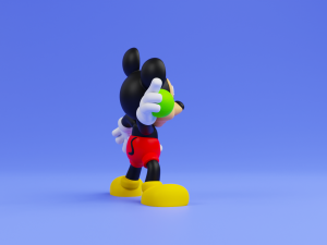 Mickey Mouse 3d print model 3D Print Model