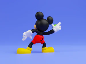 Mickey Mouse 3d print model 3D Print Model