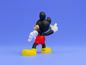 Mickey Mouse 3d print model 3D Print Model