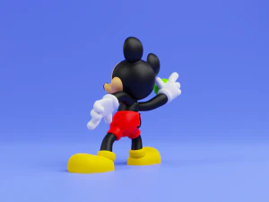 Mickey Mouse 3d print model 3D Print Model