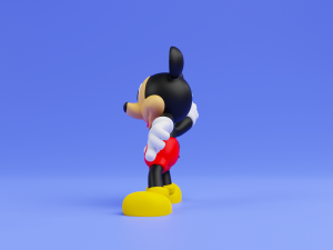 Mickey Mouse 3d print model 3D Print Model