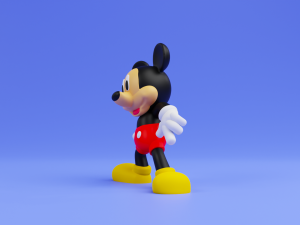 Mickey Mouse 3d print model 3D Print Model