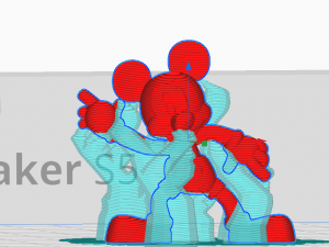 Mickey Mouse 3d print model 3D Print Model