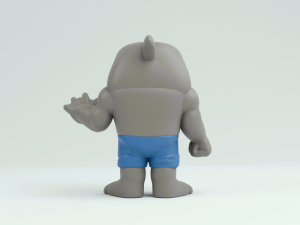 King shark from the suicide squad Modello di stampa 3D