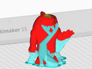 King shark from the suicide squad Modello di stampa 3D