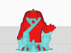 King shark from the suicide squad Modello di stampa 3D