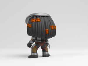 Predator funko pop 3Dプリントモデル