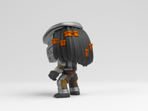 Predator funko pop 3Dプリントモデル