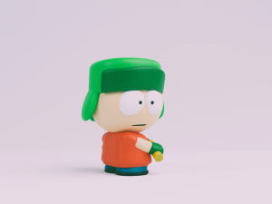 South Park Good Times With Weapons Kyle 3D Print Model