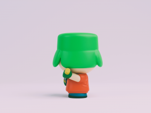 South Park Good Times With Weapons Kyle 3D Print Model