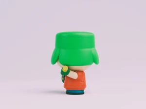 South Park Good Times With Weapons Kyle 3D Print Model