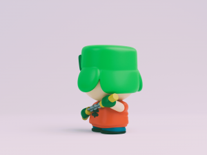 South Park Good Times With Weapons Kyle 3D Print Model
