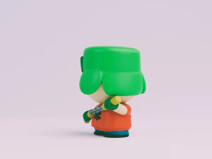 South Park Good Times With Weapons Kyle 3D Print Model