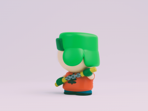 South Park Good Times With Weapons Kyle 3D Print Model