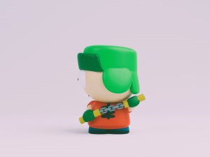 South Park Good Times With Weapons Kyle 3D Print Model