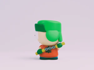 South Park Good Times With Weapons Kyle 3D Print Model