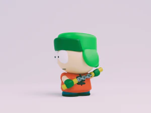 South Park Good Times With Weapons Kyle 3D Print Model