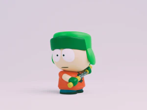South Park Good Times With Weapons Kyle 3D Print Model