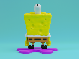 Spongebob squarepants 3d print model 3Dプリントモデル