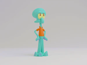 Squidward 3d print model 3D Print Model