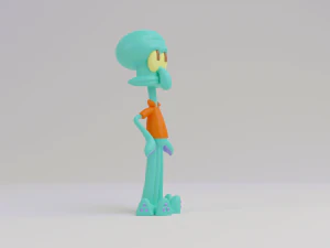 Squidward 3d print model 3D Print Model