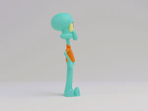 Squidward 3d print model 3D Print Model
