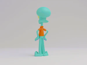 Squidward 3d print model 3D Print Model