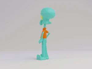 Squidward 3d print model 3D Print Model