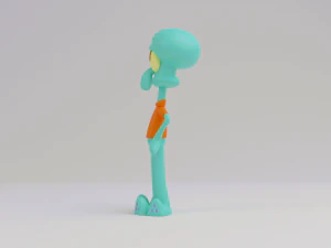 Squidward 3d print model 3D Print Model