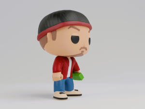 Jesse pinkman funko pop from breaking bad Model Cetak 3D