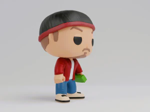 Jesse pinkman funko pop from breaking bad 3D Print Model