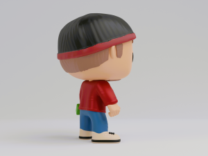 Jesse pinkman funko pop from breaking bad Model Cetak 3D