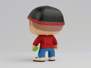 Jesse pinkman funko pop from breaking bad Model Cetak 3D