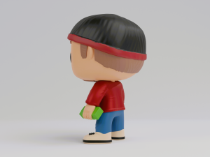 Jesse pinkman funko pop from breaking bad Model Cetak 3D