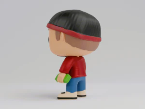 Jesse pinkman funko pop from breaking bad 3D Print Model